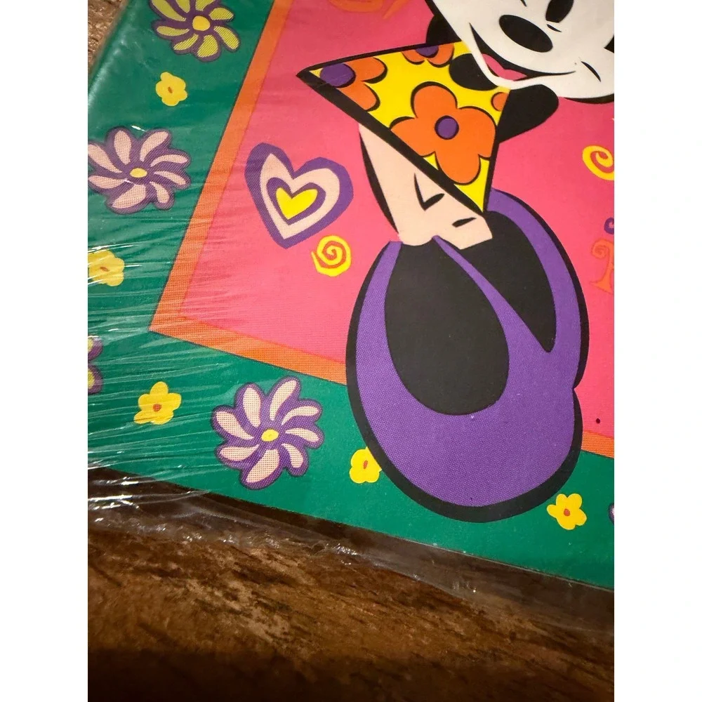 Vintage Disney Minnie Mouse Party Invitations Set of 8 NOS Beach Products